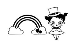 Lucky Girl Dingbats Product Image 7