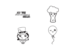 Lucky Kawaii Dingbats Product Image 5