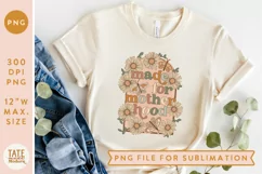 Made for motherhood boho PNG file for sublimation Product Image 1
