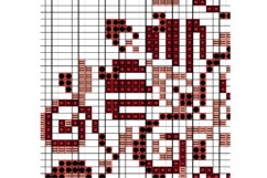Mandala Cross stitch pattern Digital download Folk easy Product Image 2