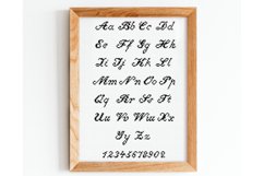 Cardinal bird Cross stitch pattern PDF Modern Xmas Winter Product Image 5