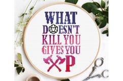 Cardinal bird Cross stitch pattern PDF Modern Xmas Winter Product Image 10