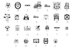 Make-a-Monster Family Dingbats Product Image 3