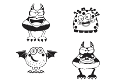 Make-a-Monster Mr. and Mrs. Dingbats Product Image 2