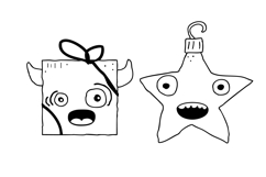 Merry Monsters Dingbats Product Image 9