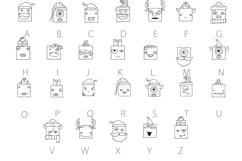Merry Monsters Dingbats Product Image 4