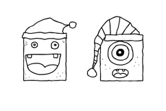 Merry Monsters Dingbats Product Image 6