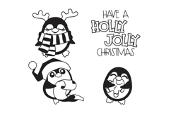 Merry Penguins Dingbats Product Image 10