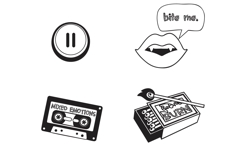 Mixed Emotions Dingbats Product Image 2