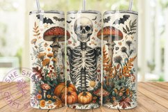 Halloweencore Skeleton Haunts 20oz Seamless Sublimation Wrap Product Image 1