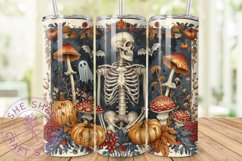 Halloweencore Skeleton Haunts 20oz Seamless Sublimation Wrap Product Image 1