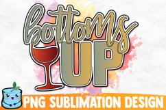 Bottoms Up Sublimation Design Product Image 1