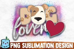 Dog Glitter Sublimation Design Product Image 1