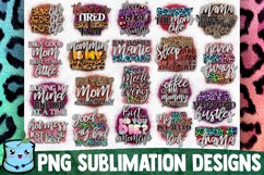Mom Life Sublimation Bundle - Mothers Day Sublimation Product Image 1