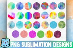 Watercolor Backgrounds Sublimation Bundle Product Image 2