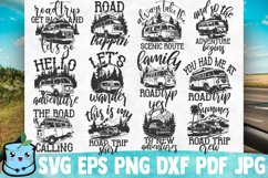 Road Trip SVG Bundle - Camping Adventure SVG Cut Files Product Image 1