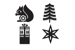 Modern Christmas Dingbats Product Image 10