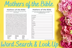 Mothers of the Bible Word Search and Research Product Image 1