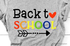 Back to School Svg, Happy First Day Svg, Kids School Svg Product Image 1