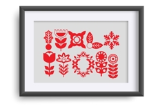 Nordic Noel Dingbats Product Image 5