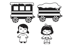 North Pole Express Dingbats Product Image 11