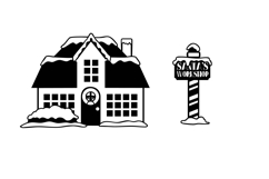 North Pole Express Dingbats Product Image 5