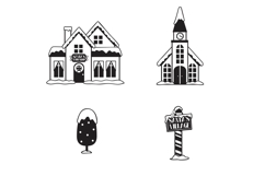 North Pole Express Dingbats Product Image 9