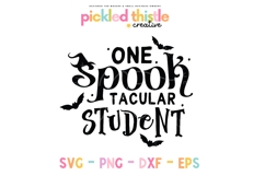 Fun Halloween SVG for Students - Kids School Shirt Design, Fall Halloween PNG