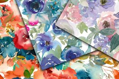 Floral Medley Digital Papers - Seamless Patterns Product Image 2