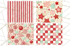 Peppermint Bakery Christmas Papers, Whimsical Candy Canes Product Image 6