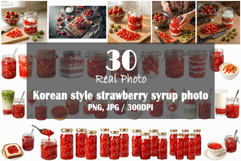 Korean style strawberry syrup photo | fruit cheong preserve Product Image 1
