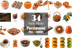 Persimmon Photo | fresh fruit photography ripe sweet harvest Product Image 1