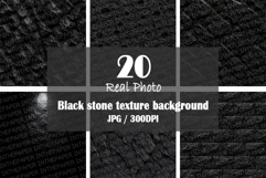 Black stone texture background | dark rock surface rough jpg Product Image 1