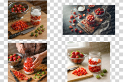 Korean style strawberry syrup photo | fruit cheong preserve Product Image 2