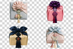Korean traditional gift wrapping | bojagi silk fabric knot Product Image 3