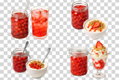 Korean style strawberry syrup photo | fruit cheong preserve Product Image 5
