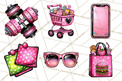 Everyday Mom Icons Clipart, Mom Life Doodle Graphics Product Image 8