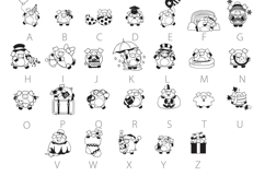Piggy Polies Dingbats Product Image 6