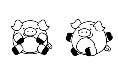 Piggy Polies Dingbats Product Image 16