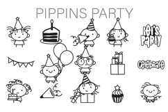 Pippins Party Dingbats Product Image 1