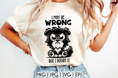 Sarcastic Dog Lover SVG, Funny Dog Cut File, Sarcasm Saying Product Image 1