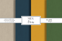 Linen Texture Printable Background, Masculine Digital Paper Product Image 1