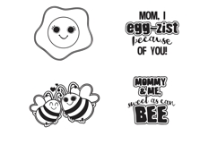 Punny Mother's Day Dingbats Product Image 2
