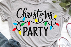 Christmas Party SVG, DXF, PNG, EPS Product Image 1