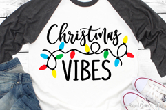 Christmas Vibes SVG, DXF, PNG, EPS Product Image 2