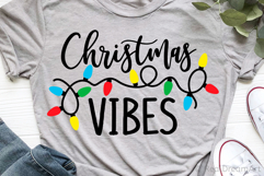 Christmas Vibes SVG, DXF, PNG, EPS Product Image 1