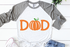 Dad with Pumpkin SVG, DXF, PNG, EPS Product Image 2