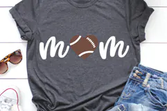 Football Mom SVG, DXF, PNG, EPS Product Image 1