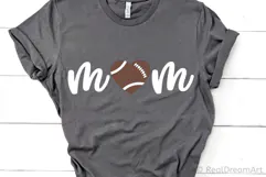 Football Mom SVG, DXF, PNG, EPS Product Image 2