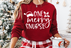 One Merry Nurse SVG, DXF, PNG, EPS Product Image 3